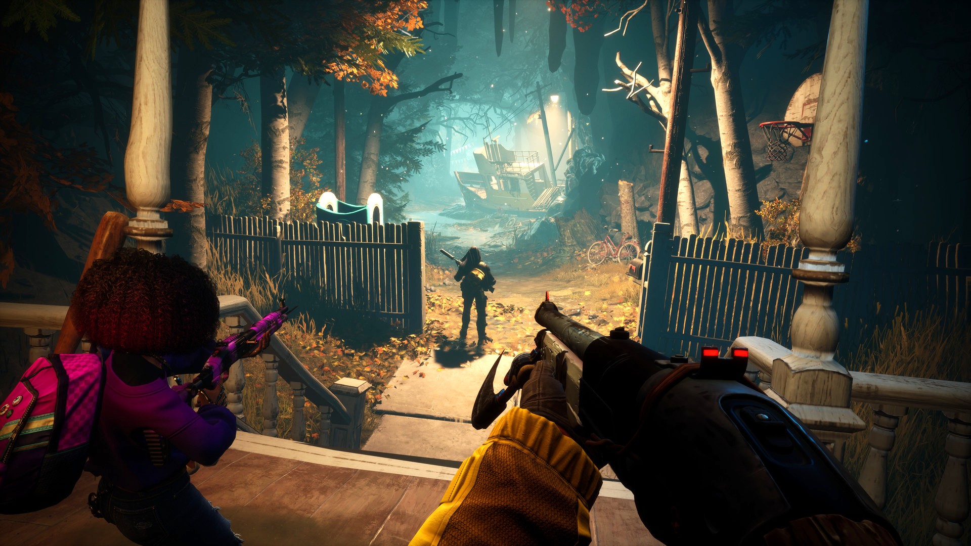 An official screenshot of Redfall gameplay.