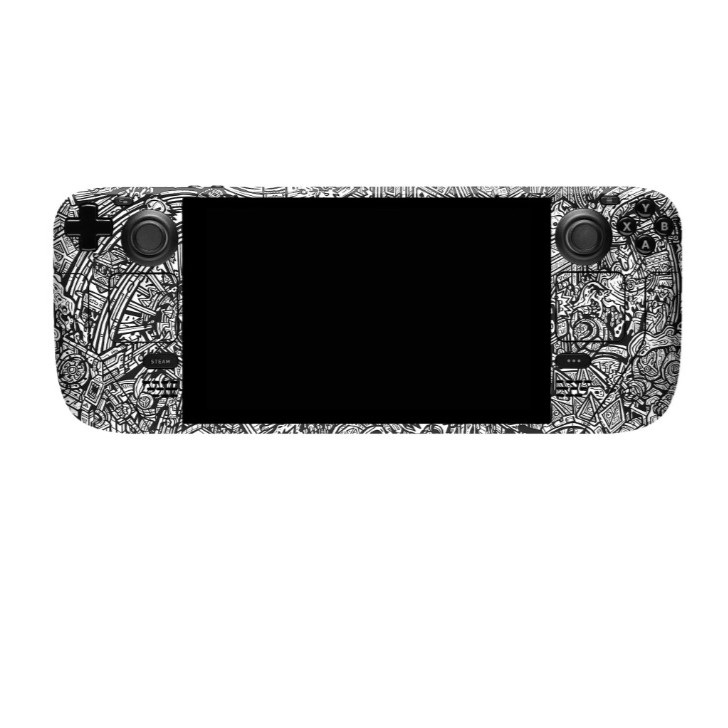 DBrand skin on Steam Deck console